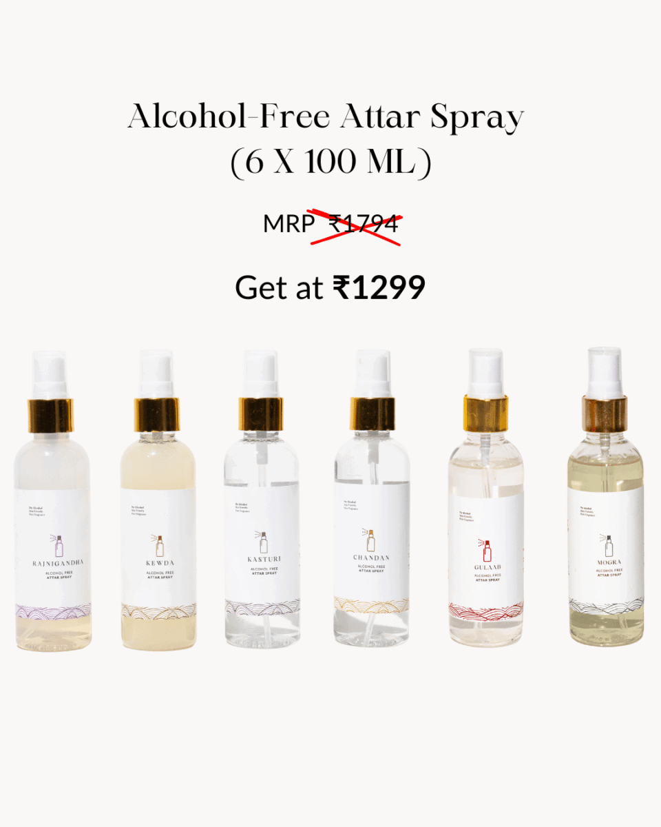 6 - in - 1 Pooja Spray Combo - Sadhna.co