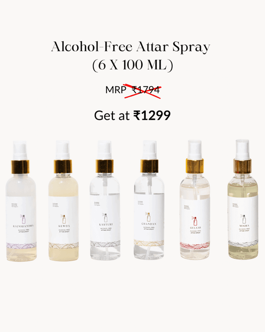 6 - in - 1 Pooja Spray Combo - Sadhna.co