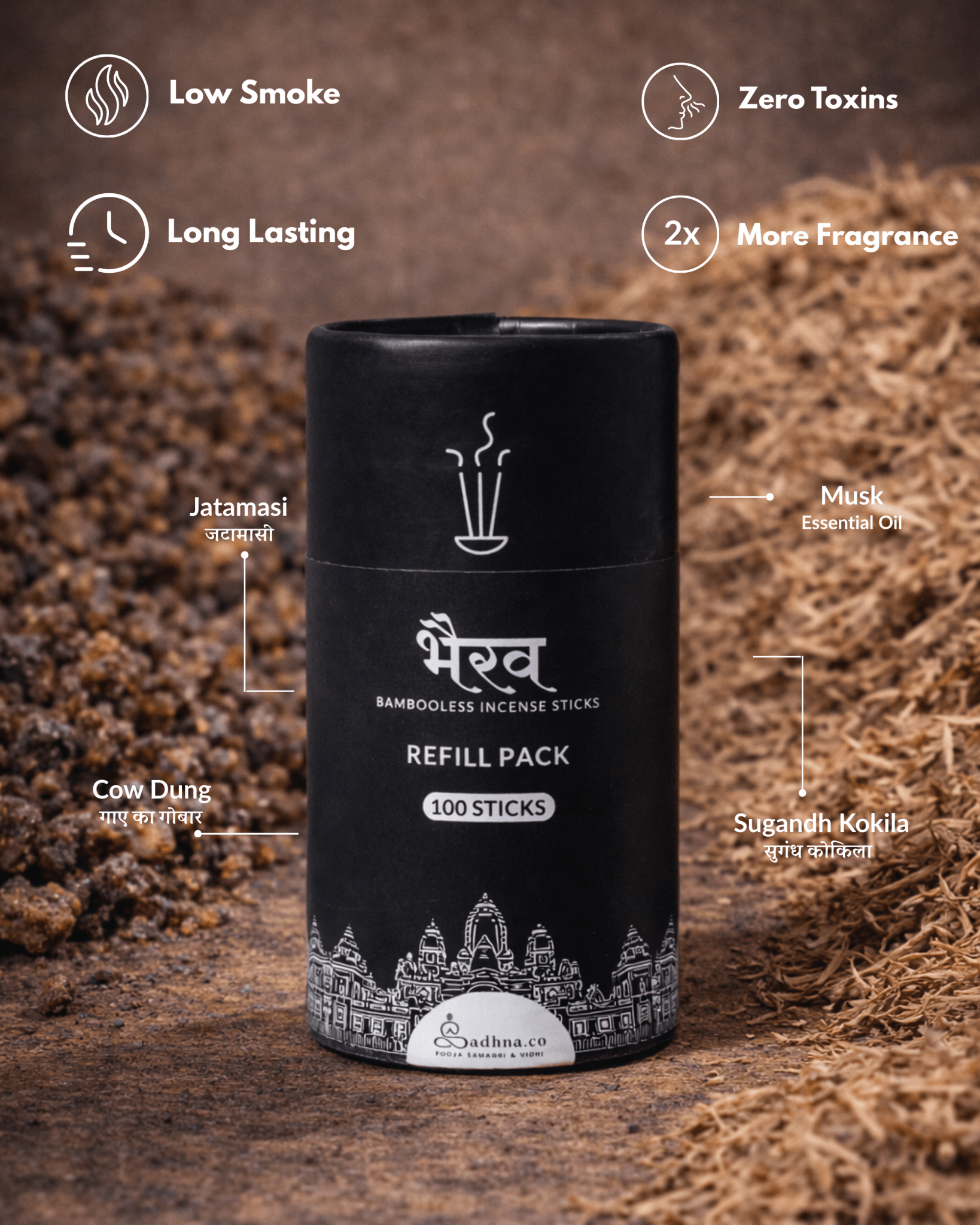 Bhairav Refill Pack - Sadhna.co™
