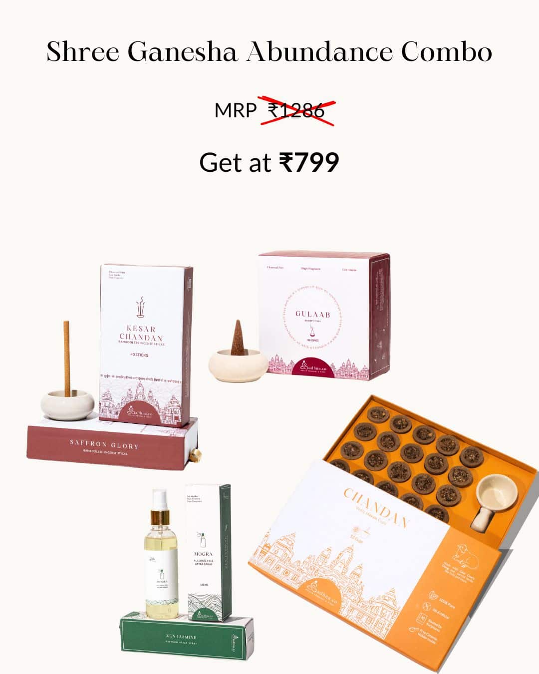 Ganesha Pujan Combo - Sadhna.co