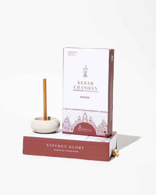 Kesar Chandan Bambooless Incense Sticks