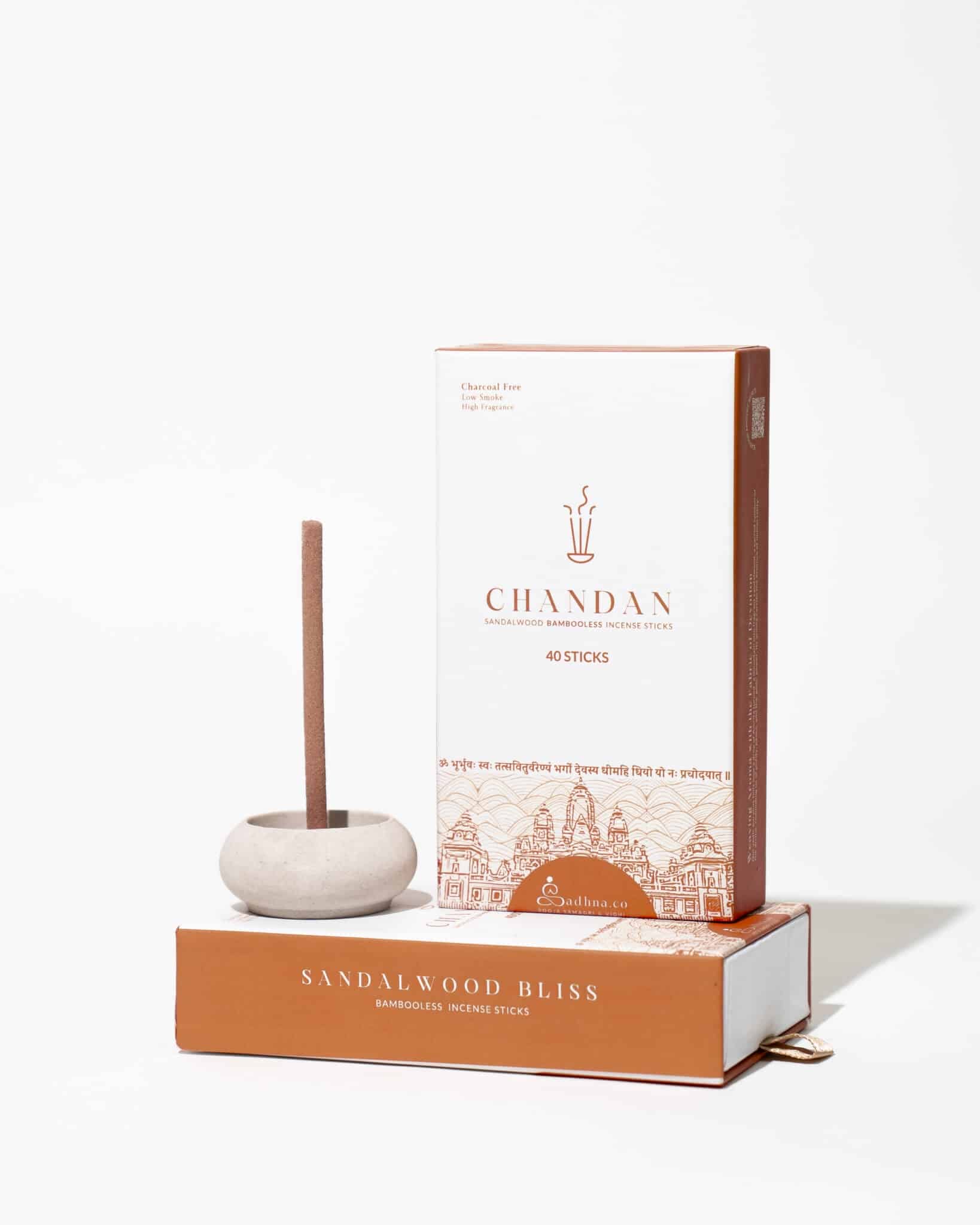 Sandalwood Bambooless Incense Sticks