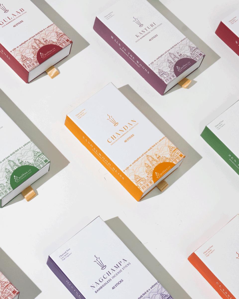11 - in - 1 Bambooless Incense Combo - Sadhna.co