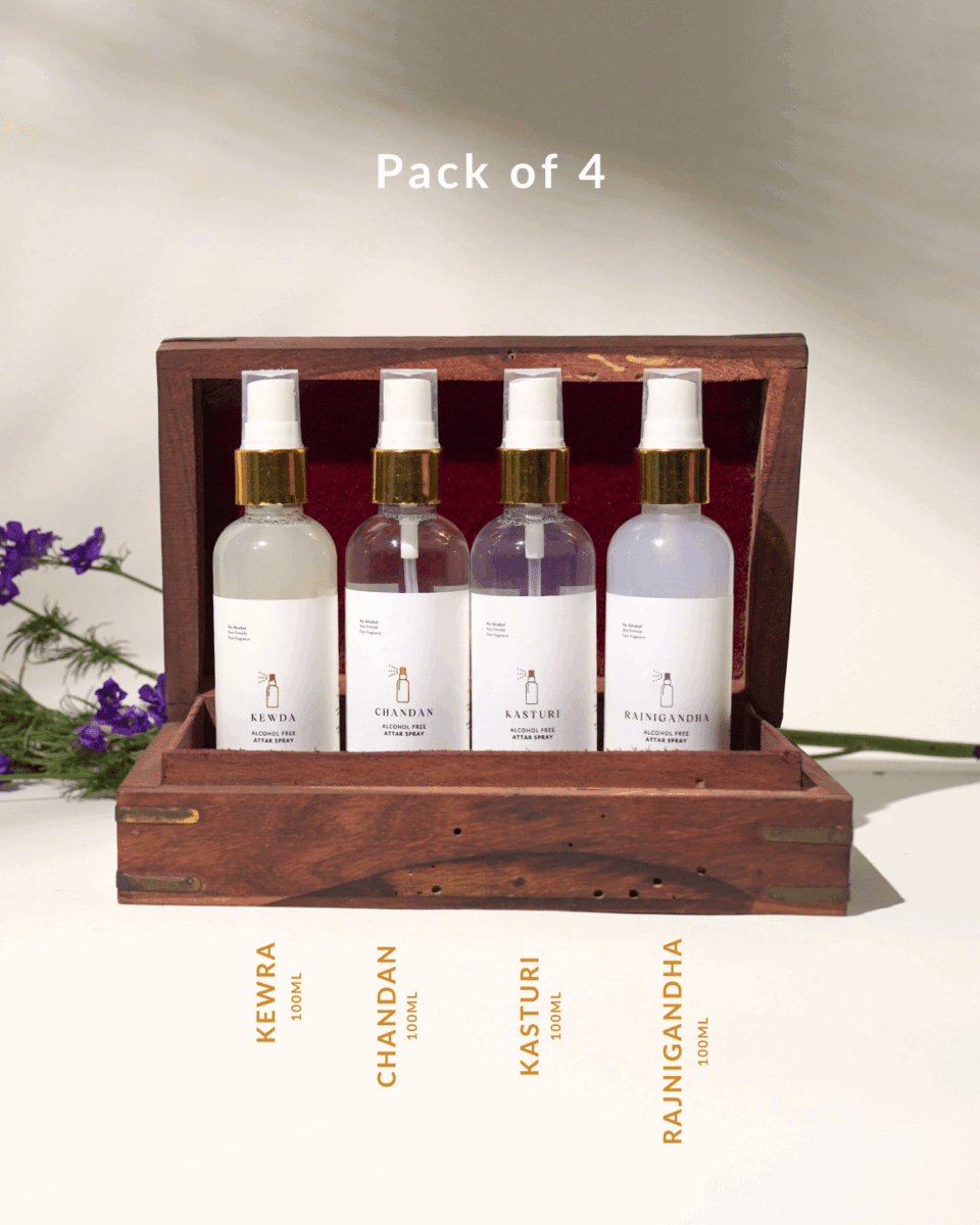 Pooja Attar Spray Combo- Sadhna.co