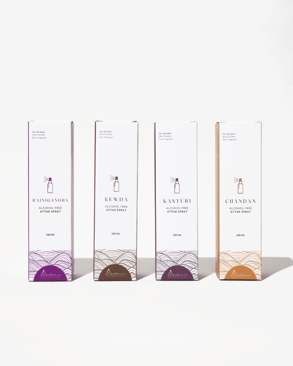 4 - in - 1 Pooja Spray Combo - Sadhna.co