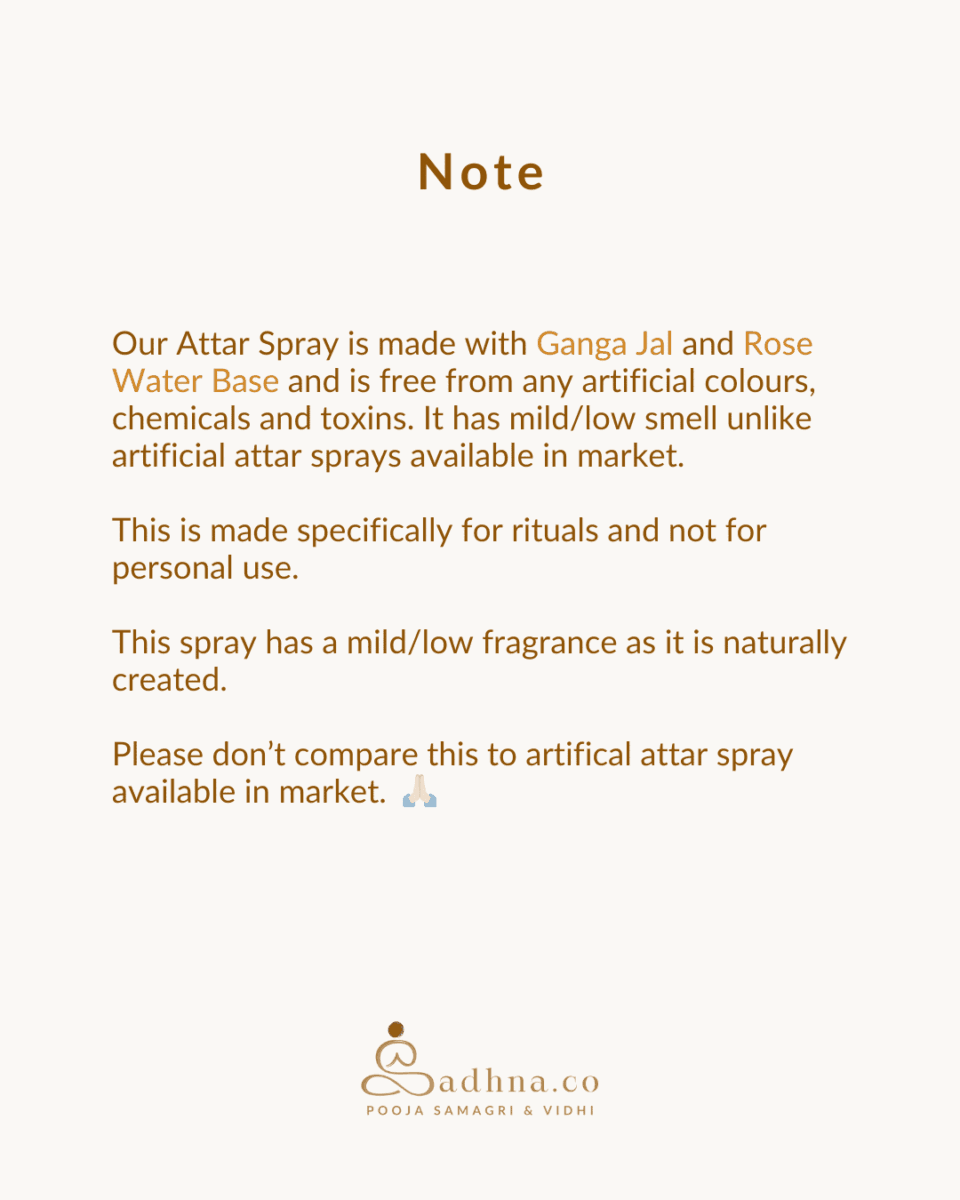4 - in - 1 Pooja Spray Combo - Sadhna.co