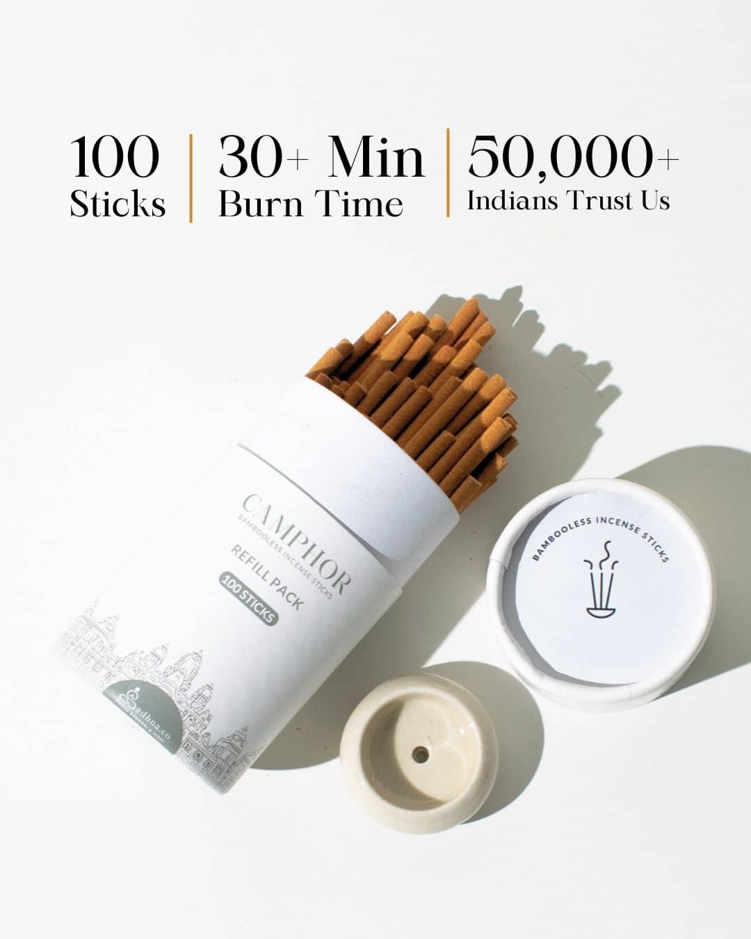 Camphor Refill Pack - Sadhna.co