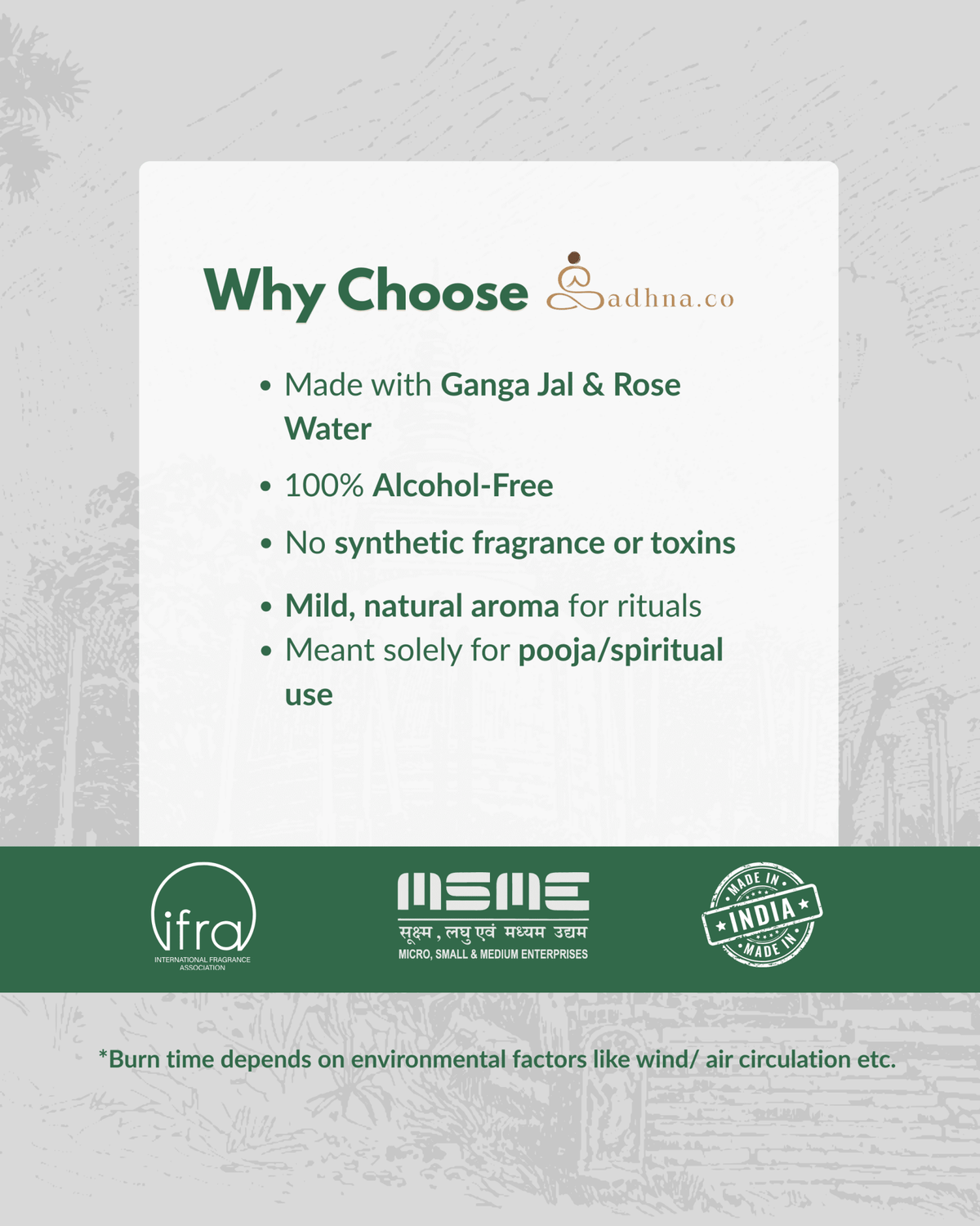 Jasmine (मोगरा) - Sadhna.co™