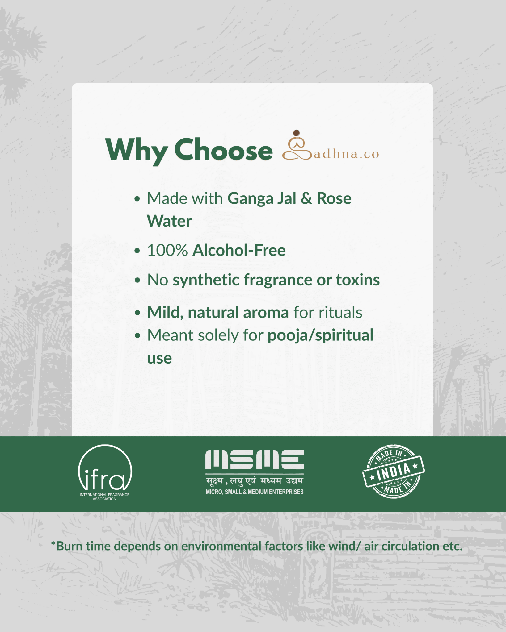 Jasmine (मोगरा) - Sadhna.co™