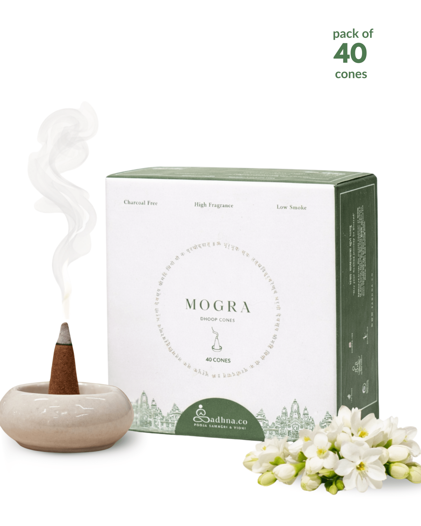 Jasmine (मोगरा) - Sadhna.co™