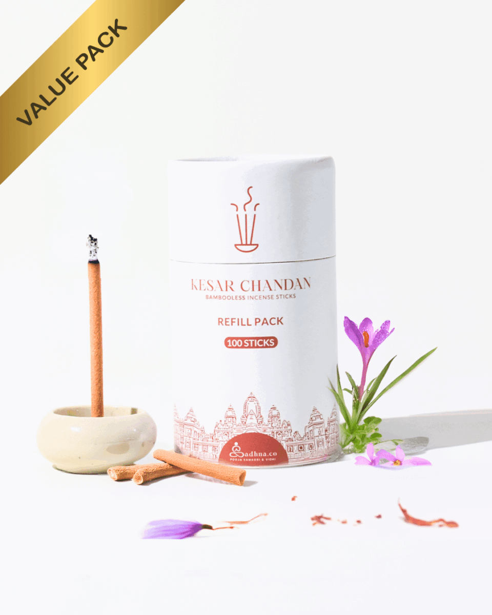 Kesar Chandan Refill Pack - Sadhna.co