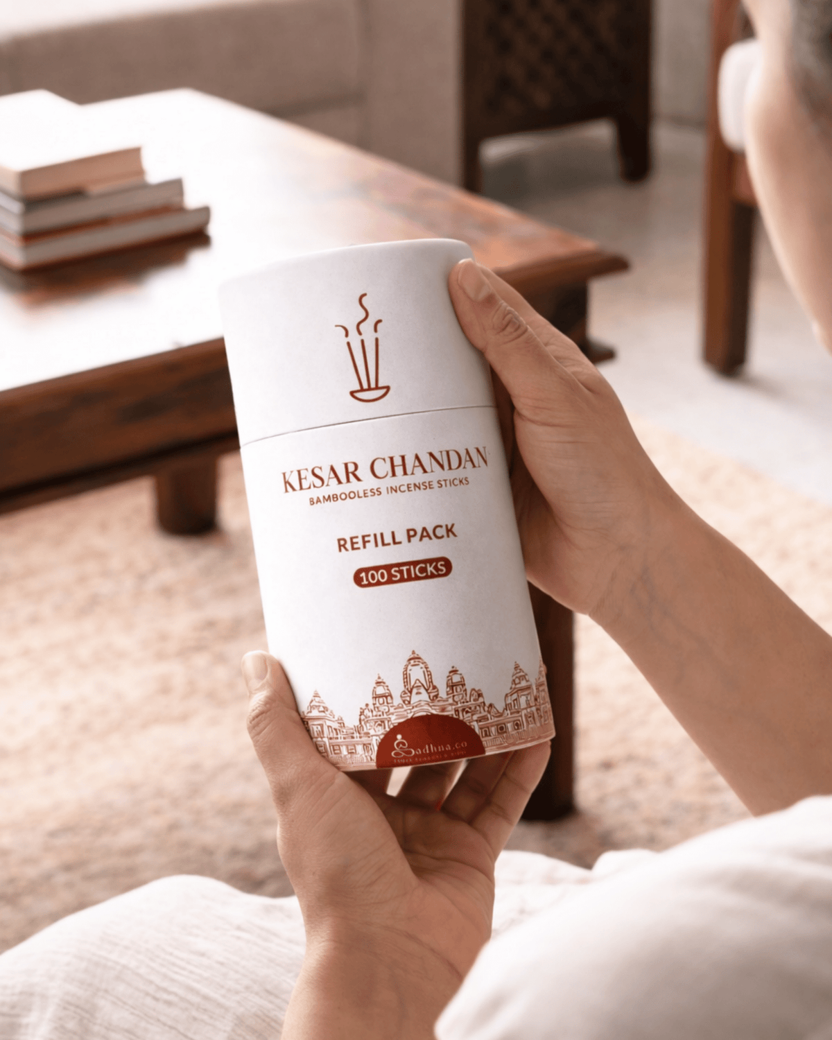 Kesar Chandan Refill Pack - Sadhna.co™