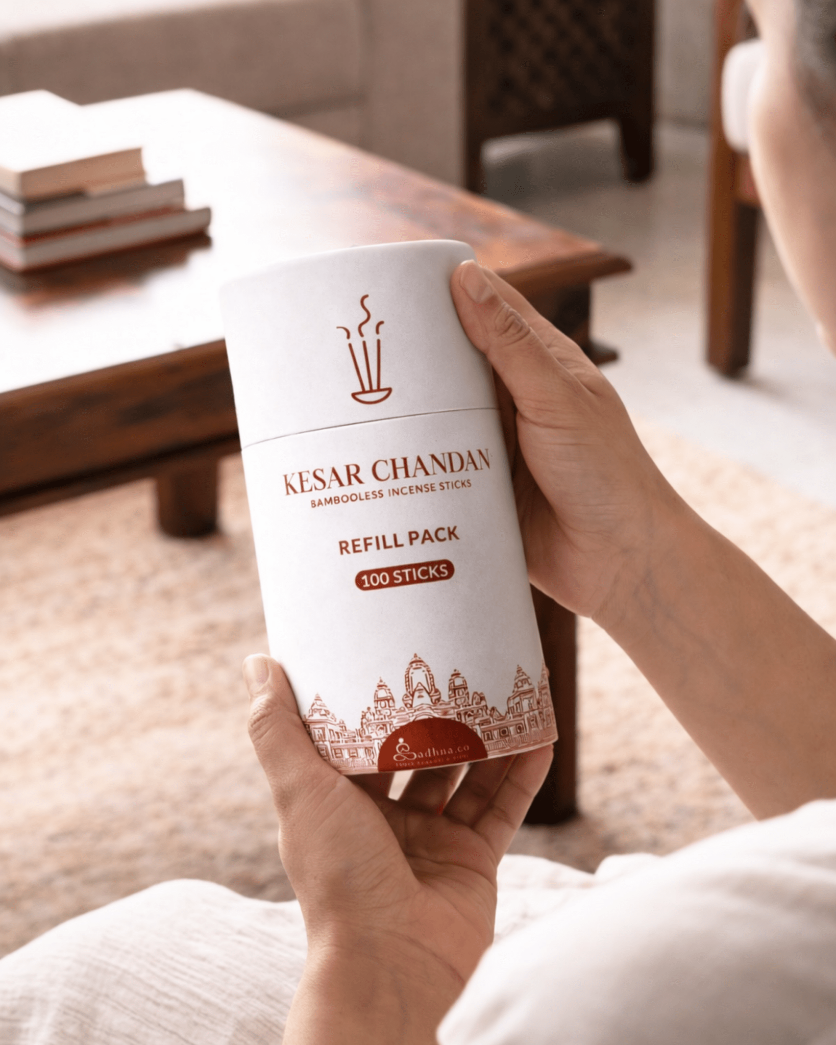Kesar Chandan Refill Pack - Sadhna.co™