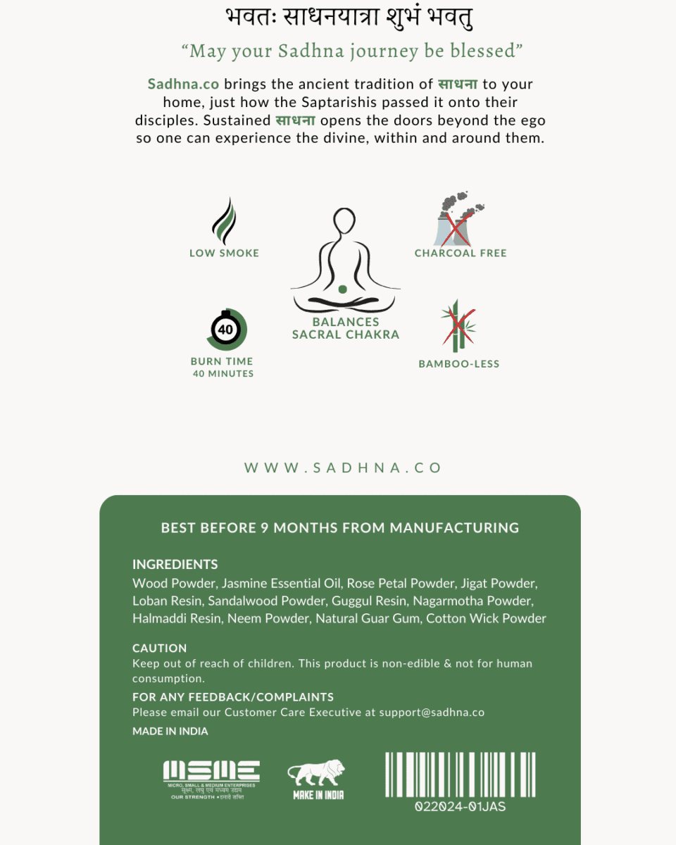 Mogra Refill Pack - Sadhna.co