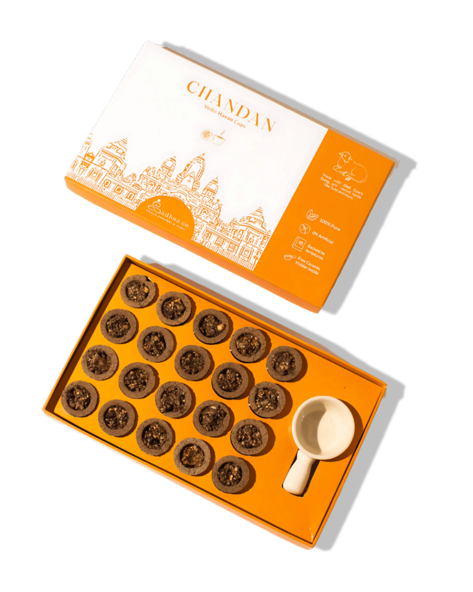 Sandalwood Havan Cup - Sadhna.co™