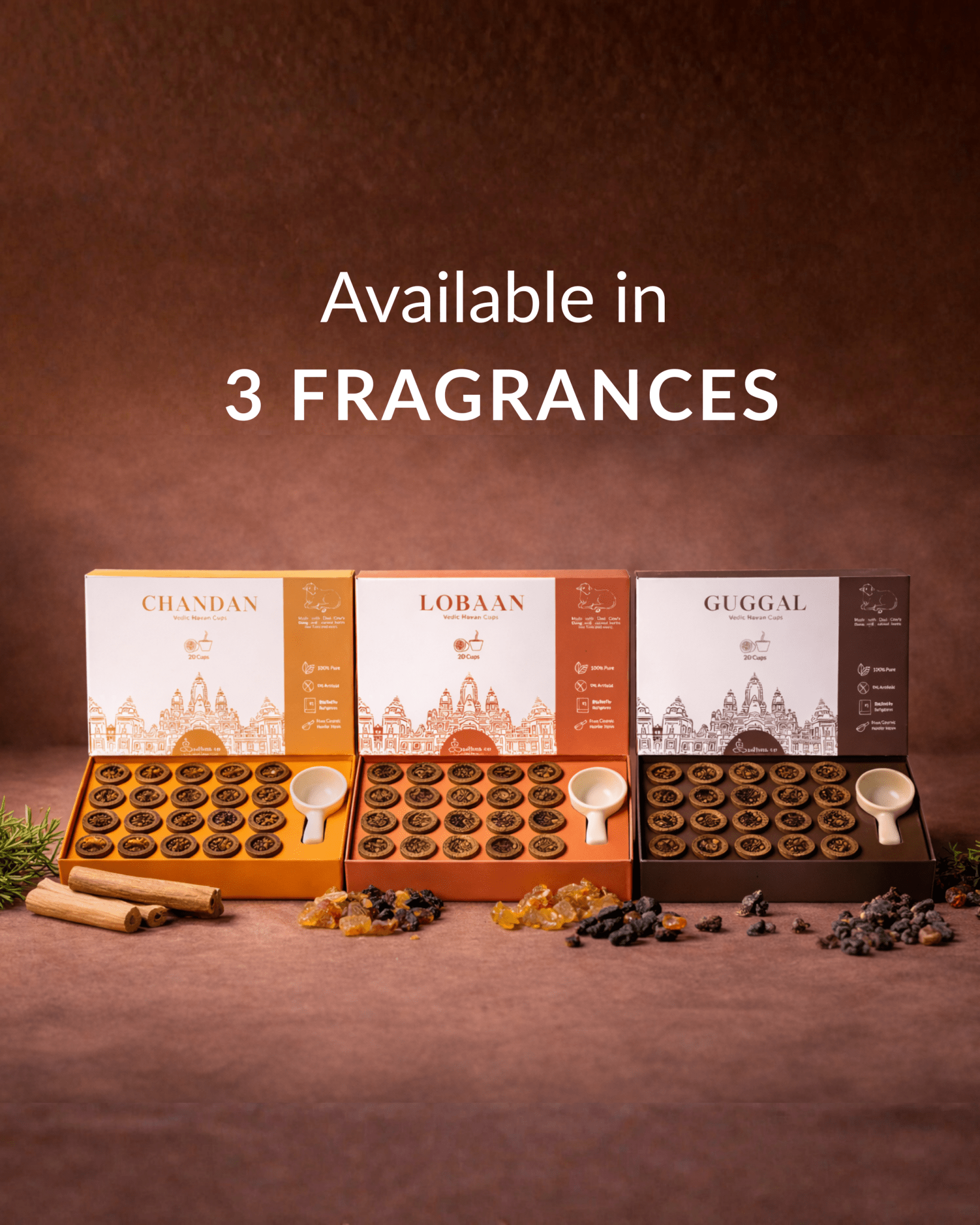 Sandalwood Havan Cup - Sadhna.co™