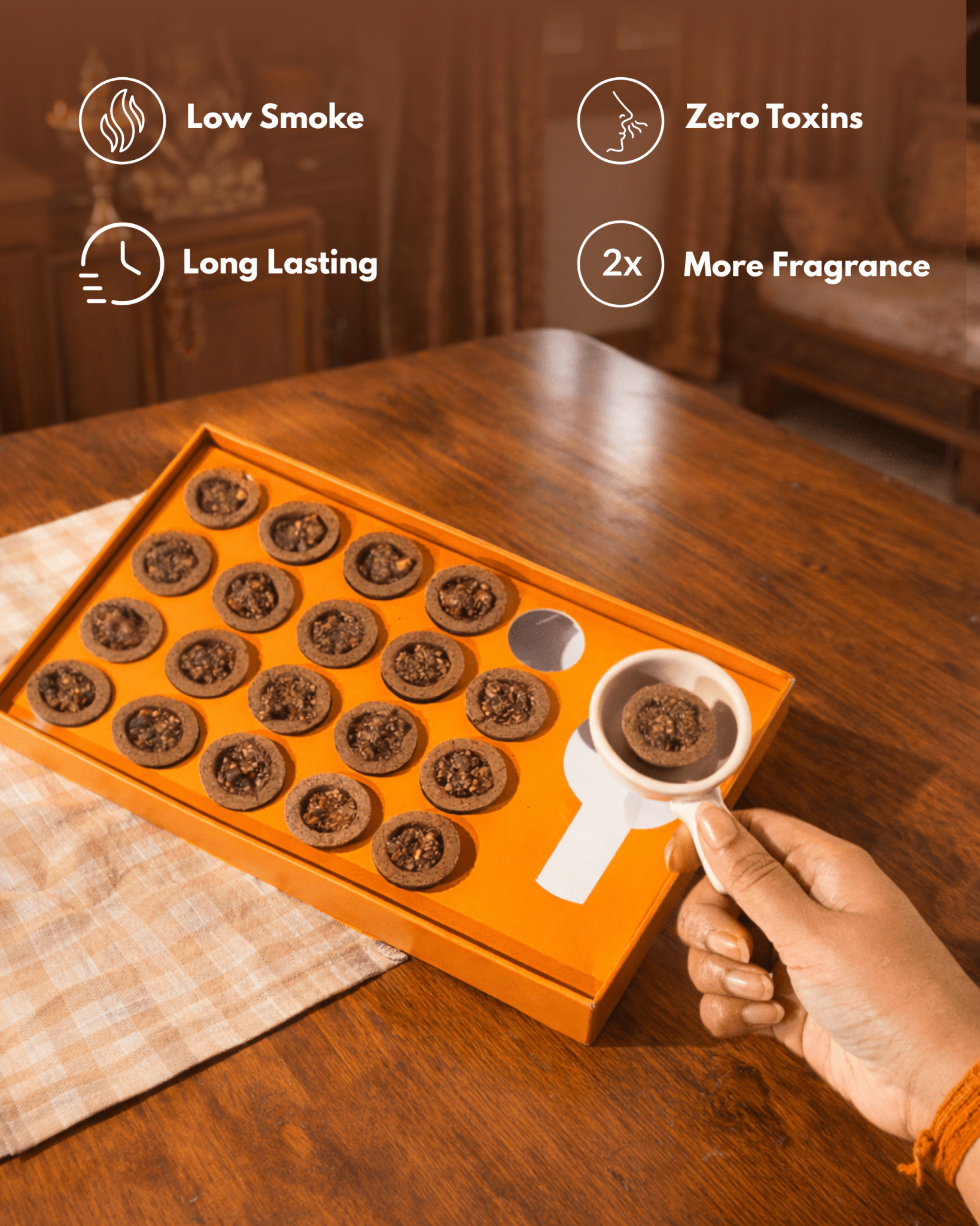 Sandalwood Havan Cup - Sadhna.co™