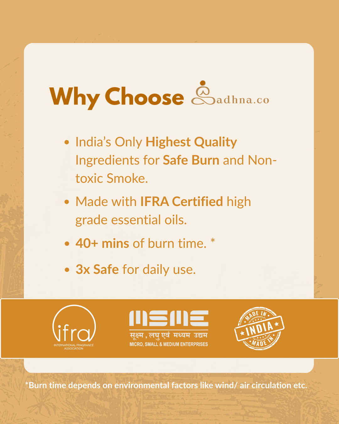 Sandalwood Refill Pack - Sadhna.co™