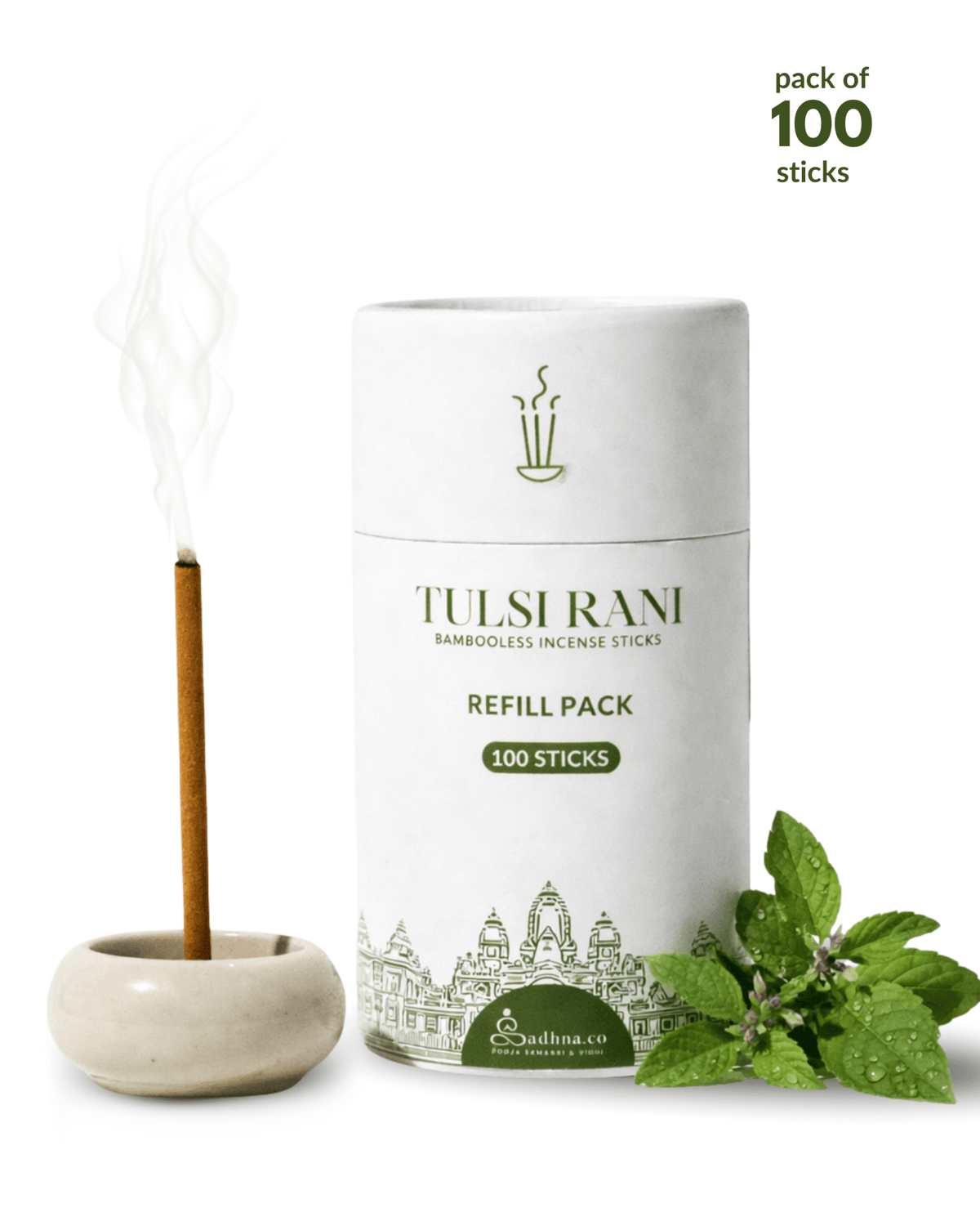 Tulsi Refill Pack - Sadhna.co™