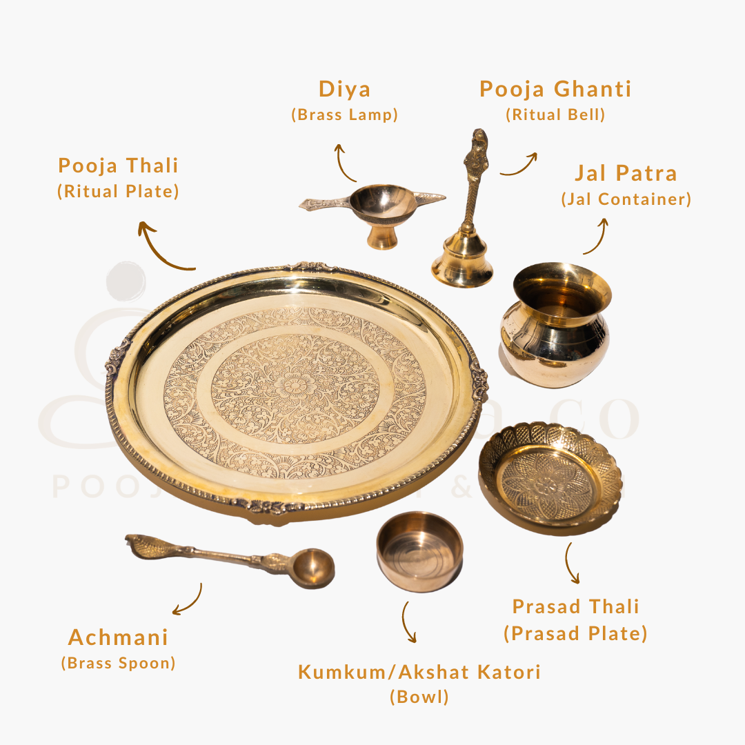 Pooja Thali Ritual Plate 2